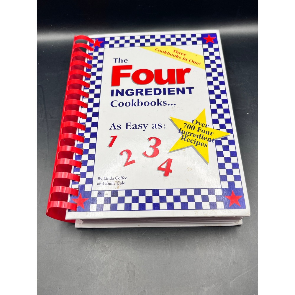 The Four Ingredient Cookbooks Three Cookbooks in One Spiral‎ Bound Recipes